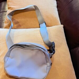 Light Gray Men's Crossbody Sling Bag